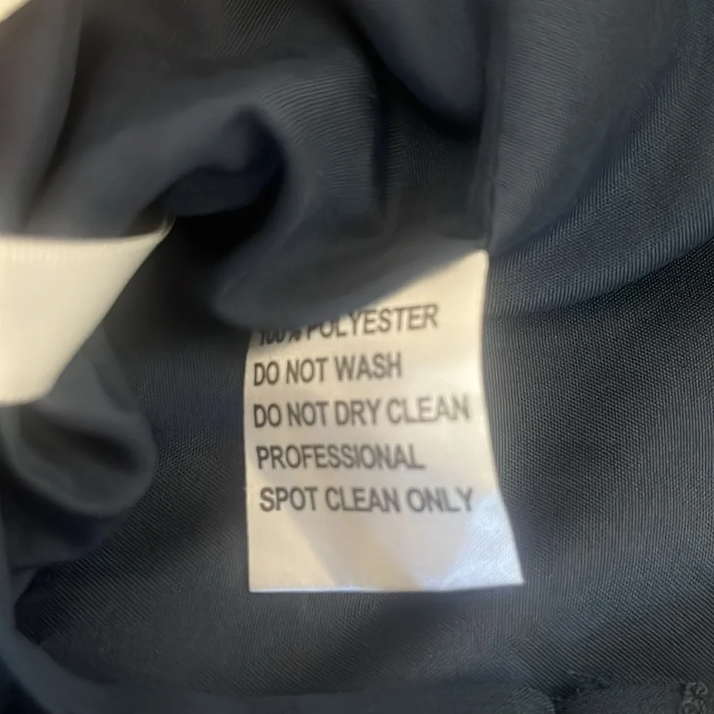 JJ House V Neck Floor Length Chiffon Jumpsuit New with Tag Size 14 - Picture 7 of 8